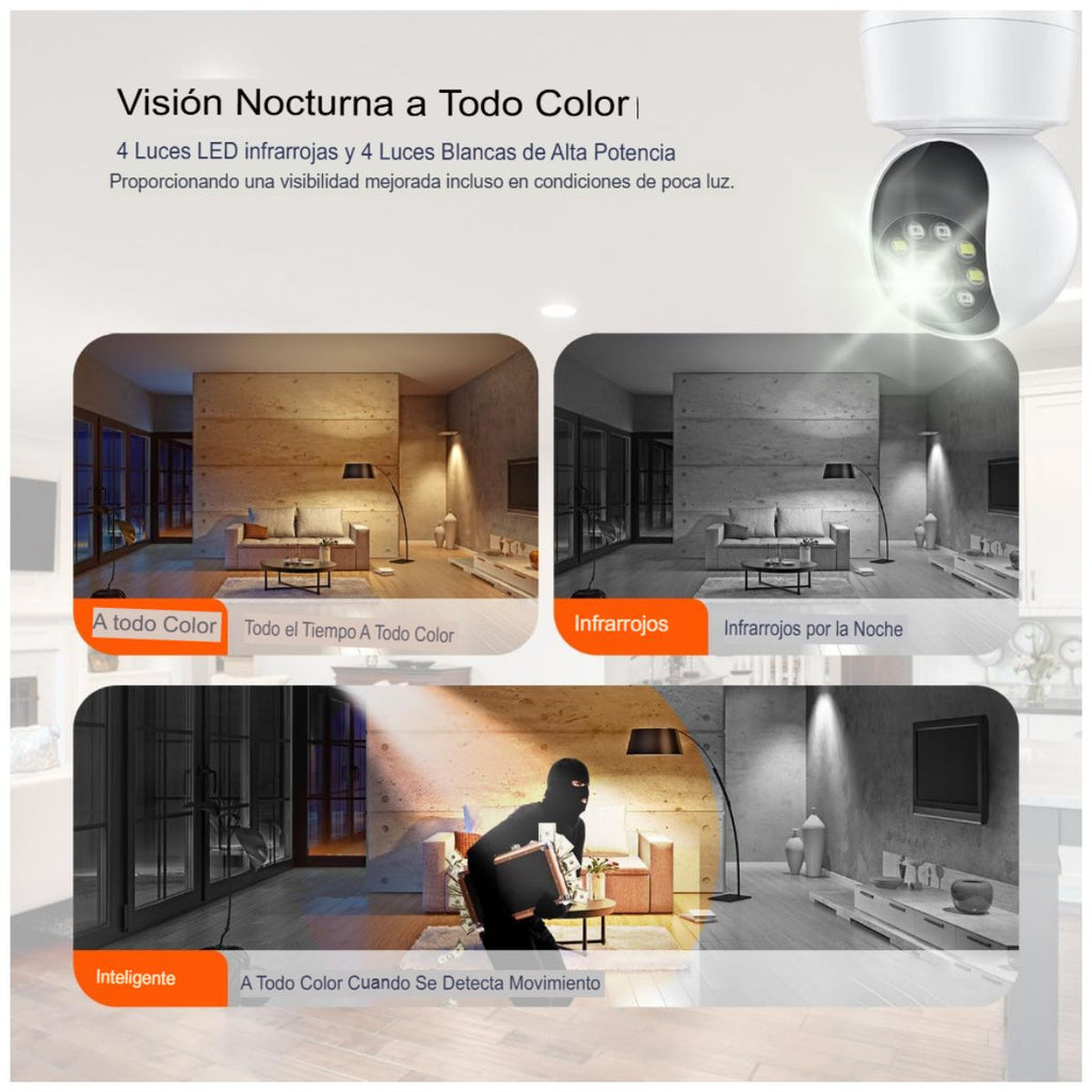 Cámara de Seguridad Mesa WIFI H11-024D5