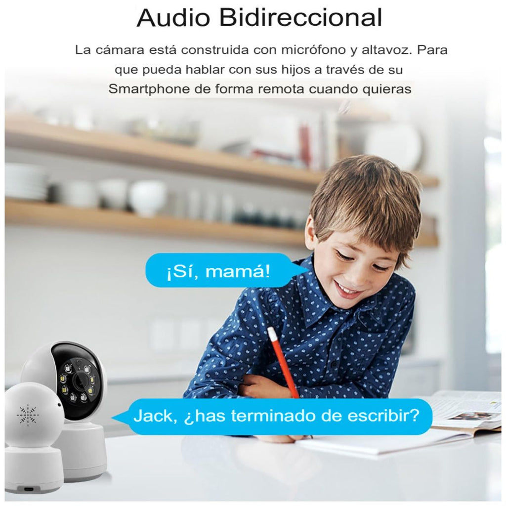 Cámara de Seguridad Mesa WIFI H11-024D5