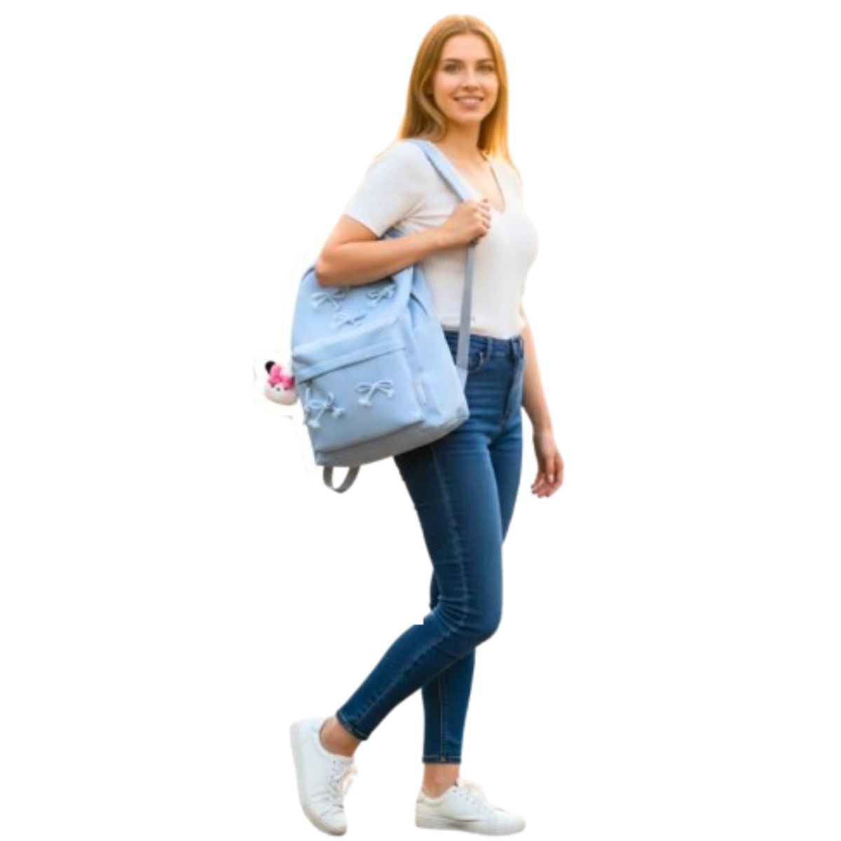Mochila Hermoso De Multi Lacitos